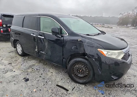 2012 Nissan Quest S из США, поврежденный, VIN JN8AE2KP2C9033176